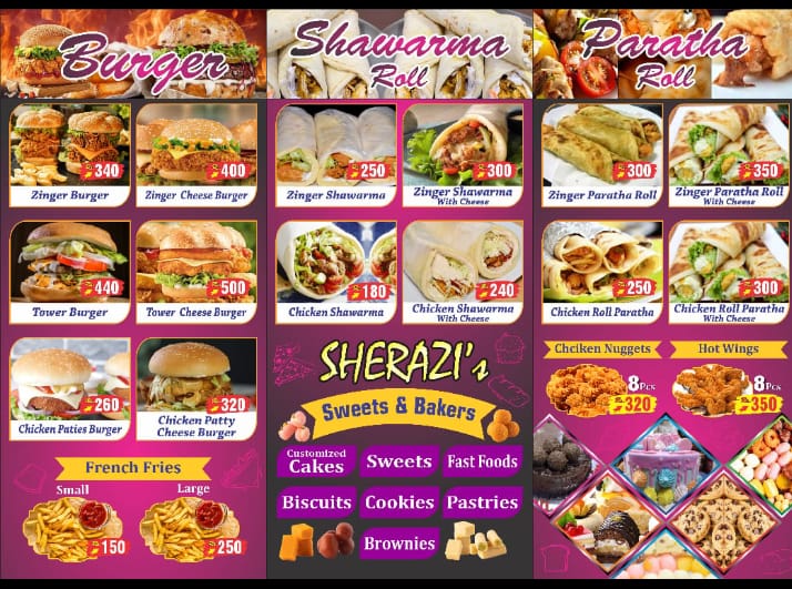 Bakery Menu 2